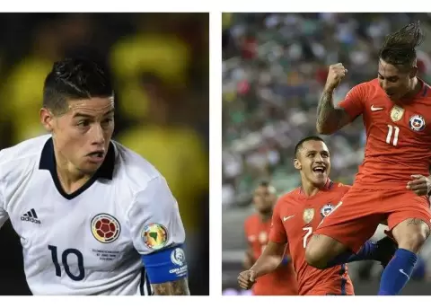 Chile 2-0 Colombia