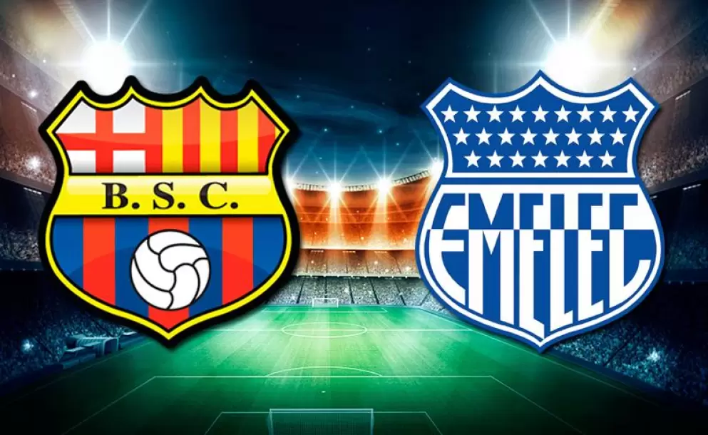 Barcelona y Emelec se disputan la primera etapa del Campeonato