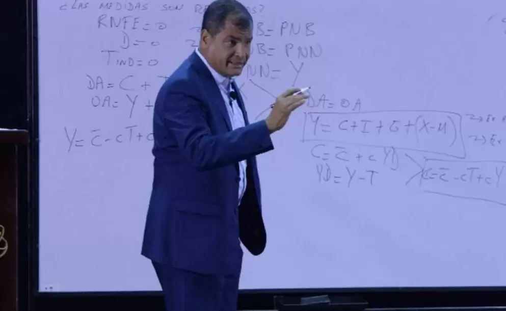 Correa niega efecto recesivo de medidas tras terremoto en Ecuador