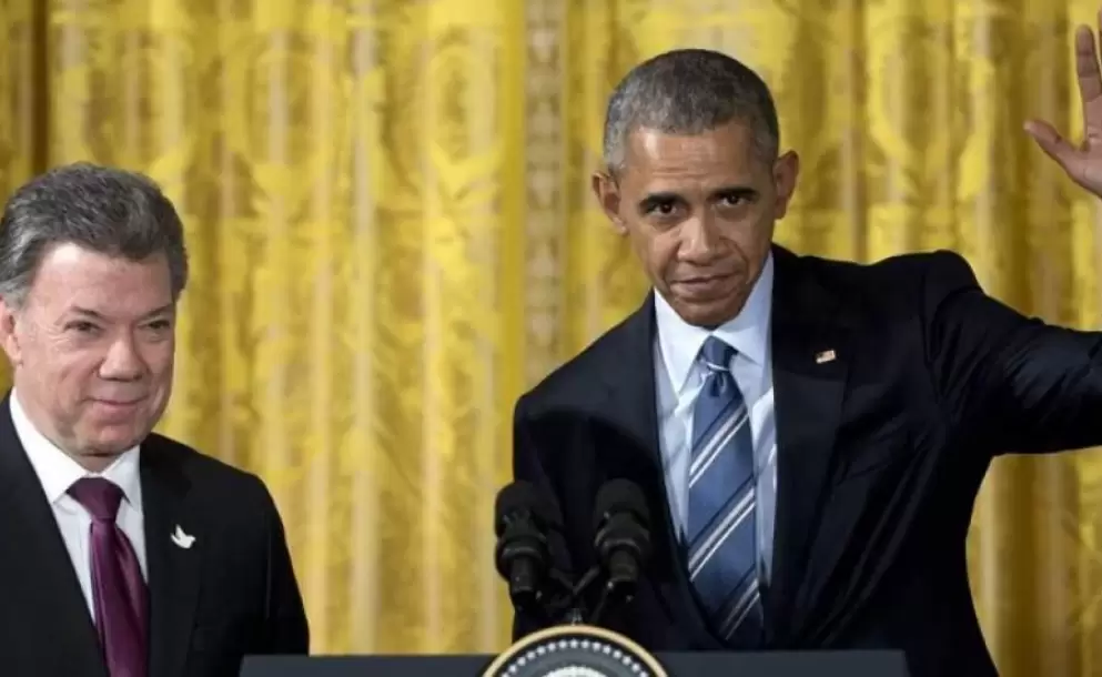 Obama felicita a Santos por "histrico" acuerdo de paz con FARC