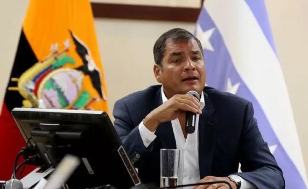 Presidente Correa afirma que no existen argumentos jurdicos para otorgar salvoconducto a exmandatario Bucaram