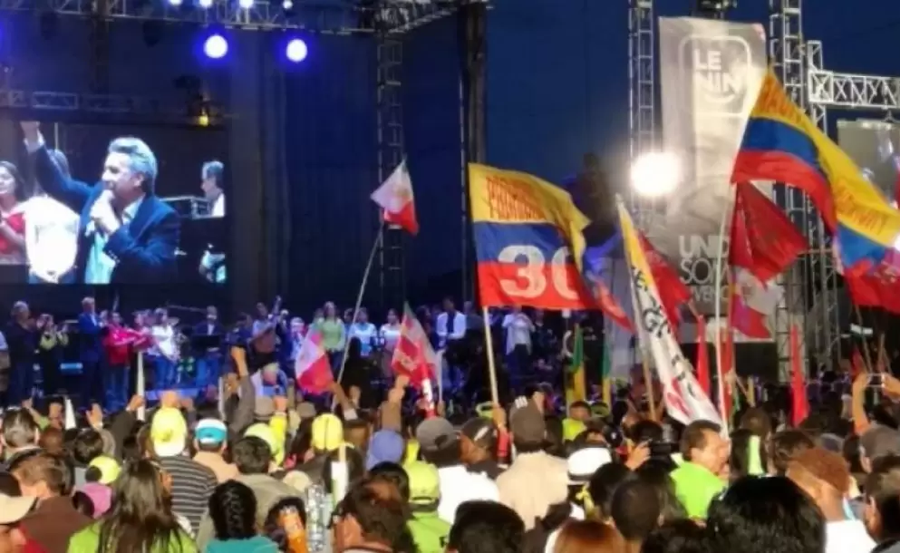 Lenin Moreno fue recibido como virtual candidato a la Presidencia por AP