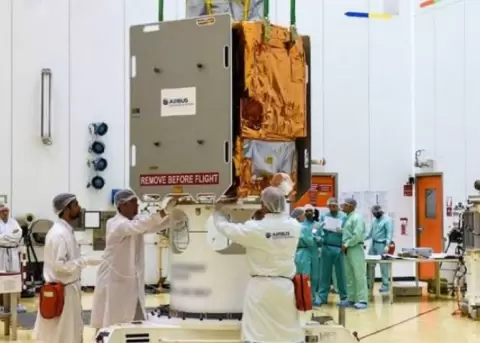 Per entra en la era espacial al lanzar el satlite ms potente de Amrica Latina