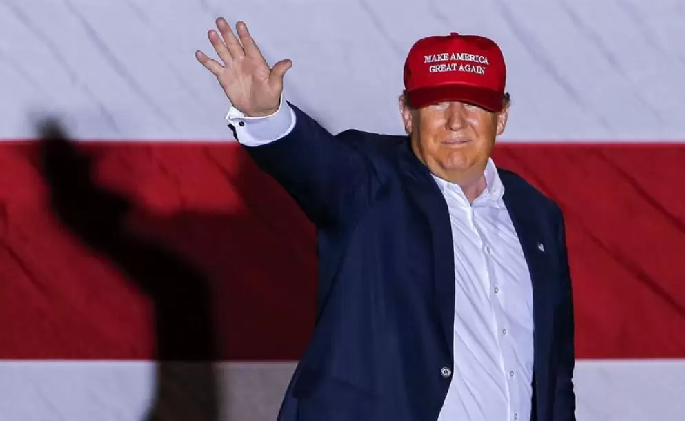 Donald Trump: "Me quitaron los grilletes"