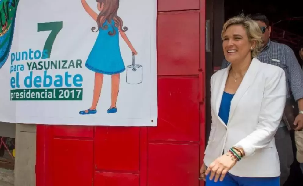 Cynthia Viteri renunciará a su curul después del feriado