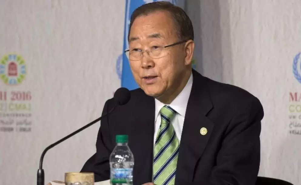 Ban Ki-moon espera que Trump "comprenda la urgencia" del cambio climtico