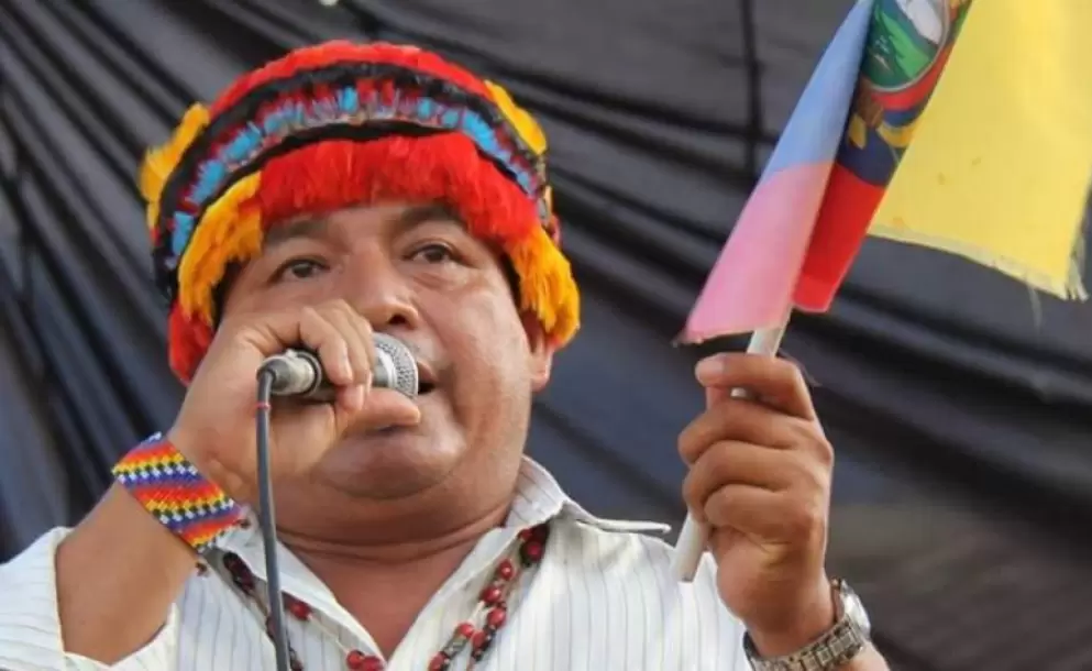 Ministro del Interior confirma detención de dirigente shuar