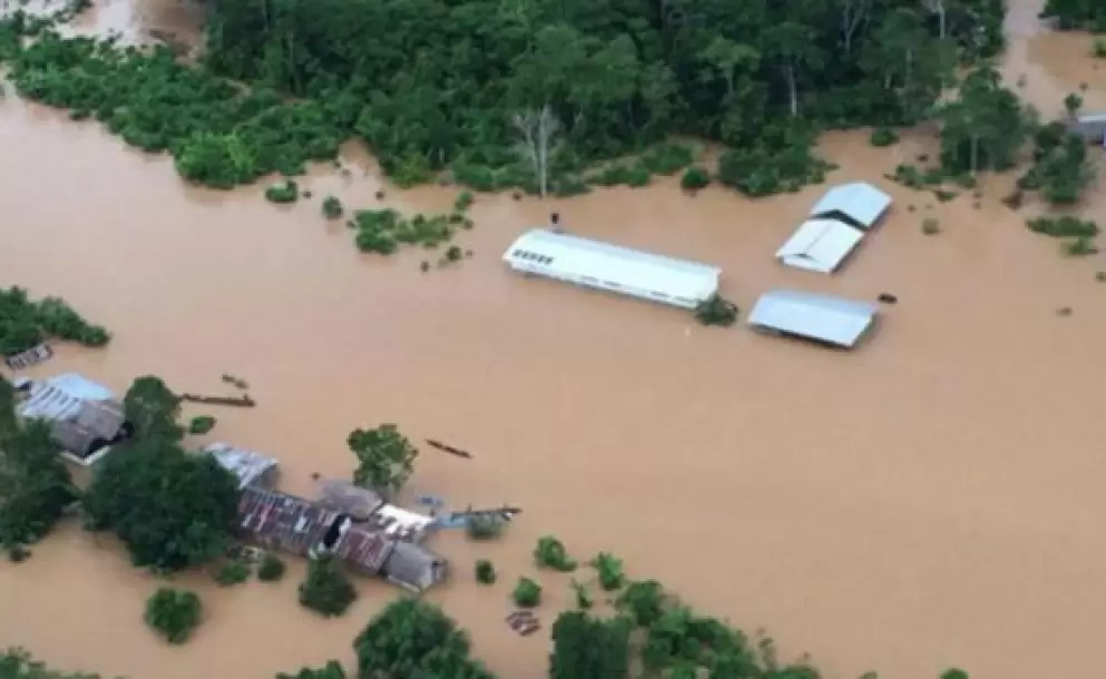 22 personas fueron evacuadas por inundaciones en Pastaza