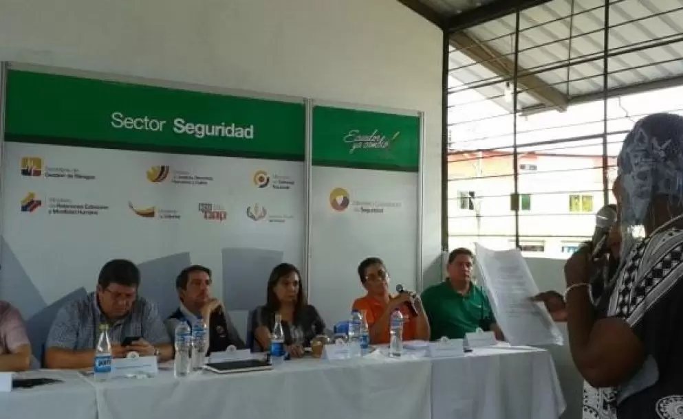 Gobiernos Autónomos de Esmeraldas se reunieron con autoridades del Gobierno Nacional