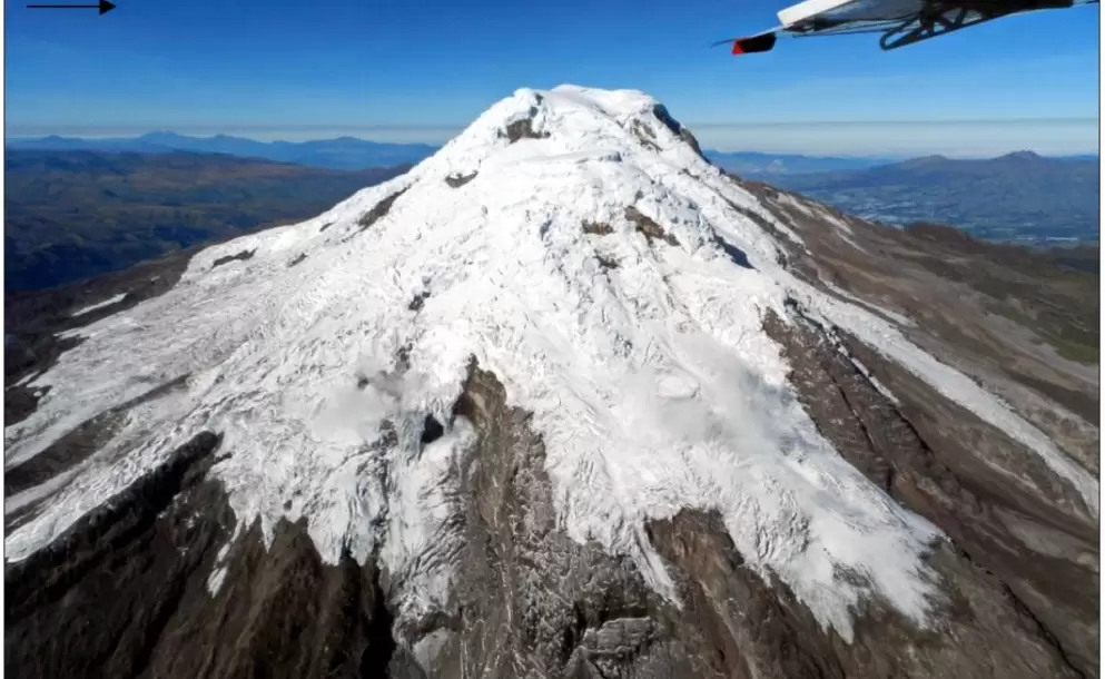Una erupcin inminente es poco probable en el volcn Cayambe