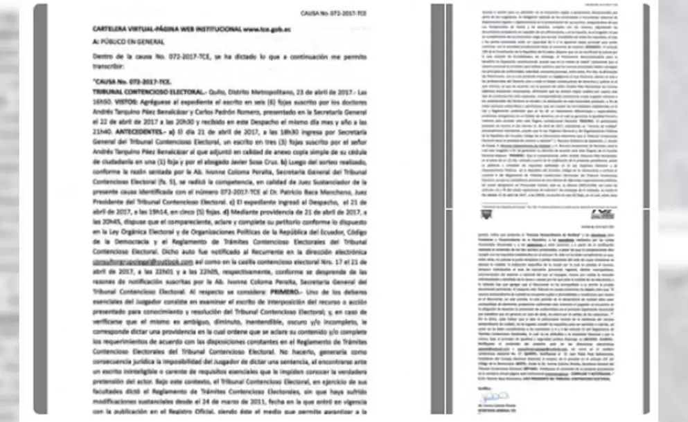 TCE archiva recurso extraordinario de nulidad solicitado por Andrés Páez