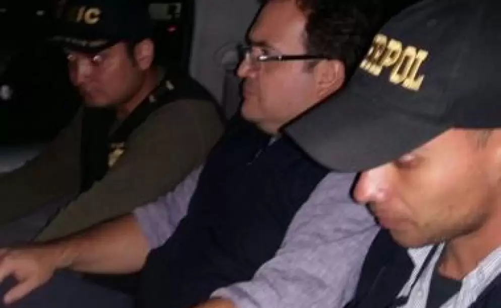 Detienen en Guatemala a Javier Duarte, exgobernador de Veracruz