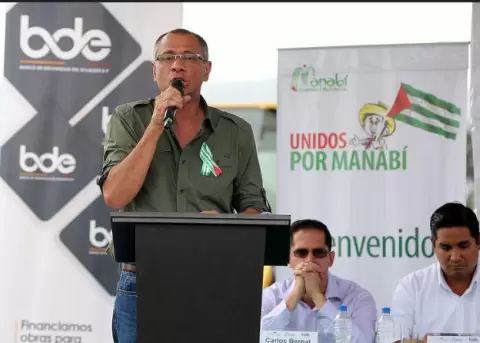 Moreno delega a Glas el Consejo Sectorial de la Producci�n y la reconstrucci�n por el terremoto