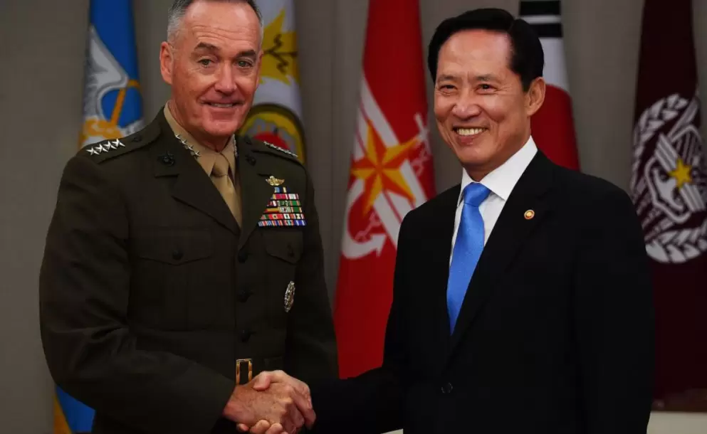 Lderes militares estadounidenses llegan a Corea del Sur en medio de tensiones con Corea del Norte