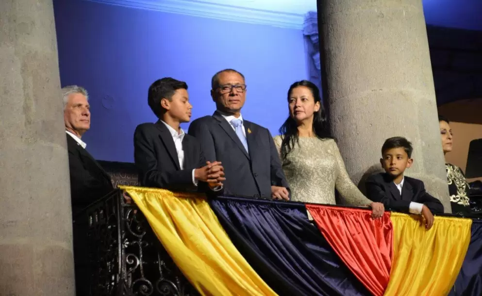 Vicepresidente Jorge Glas: 'Mi funcin es constitucional y no me la puede quitar nadie'