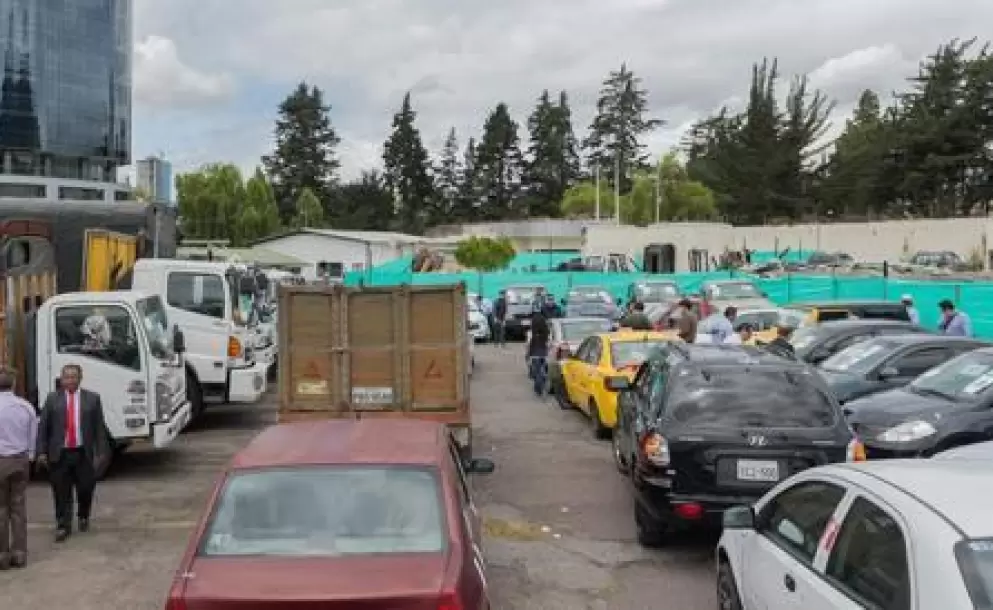 Inmobiliar inicia subasta de vehculos, como parte de las medidas de austeridad del gobierno