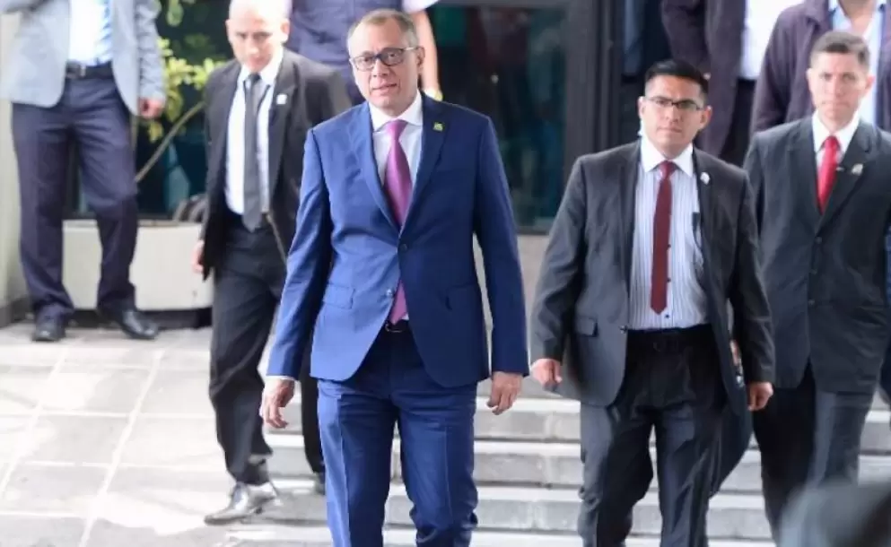 Jorge Glas nuevamente en la Fiscala por Odebrecht y contrato petrolero
