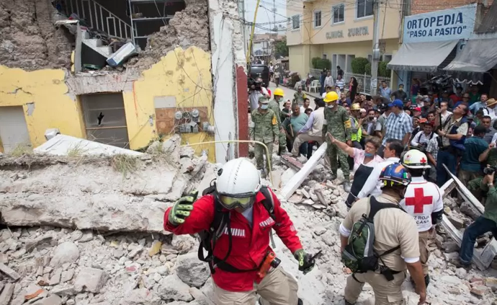 La tecnologa alivia los estragos causados por el terremoto en Mxico