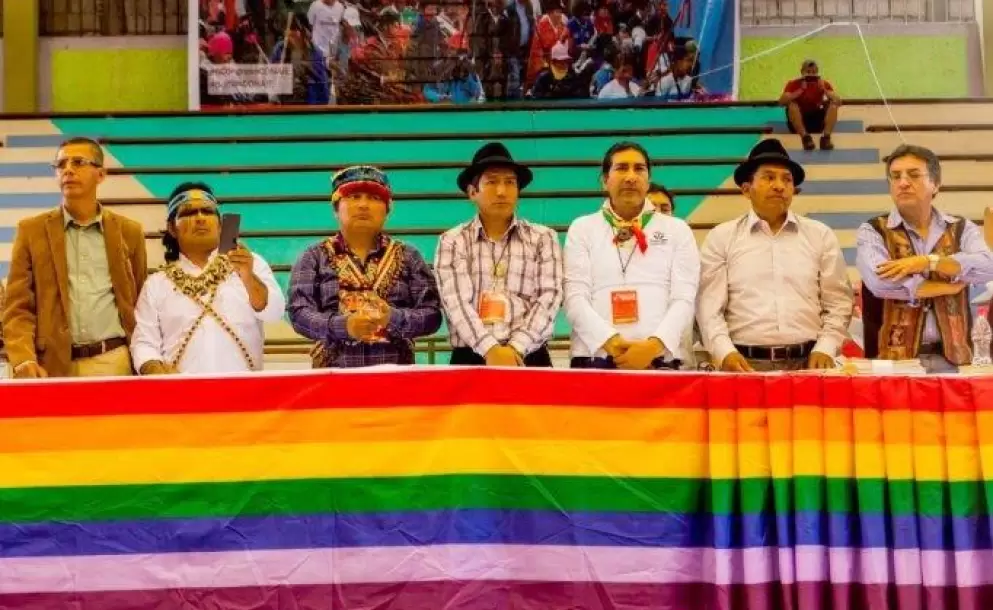 Jaime Vargas es el  nuevo presidente de la CONAIE