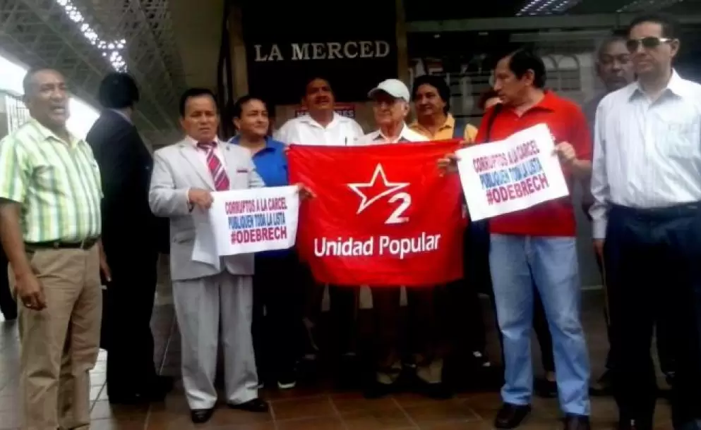 Unidad Popular entregó sus preguntas para la consulta