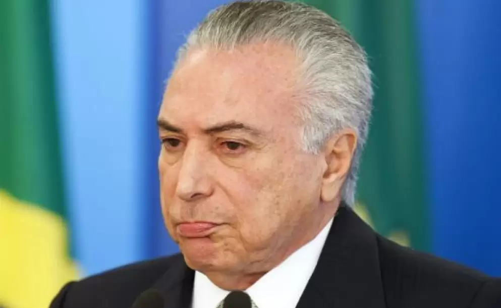 Operan al presidente de Brasil Michel Temer