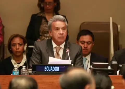 El presidente Lenn Moreno se solidariza con los afectados por tiroteo