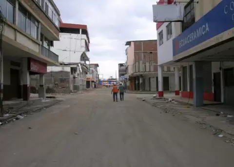 Habitantes de Manta escucharon la alerta por simulacro de tsunami, pero no participaron