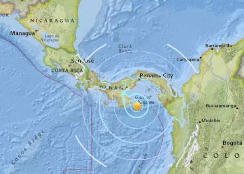 Sismo de magnitud 5,7 sacude Panam