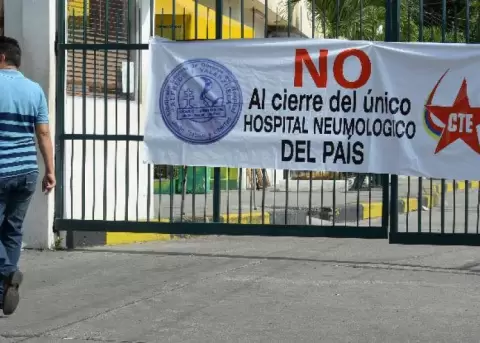 Hospital Neumolgico estar clausurado por 7 meses