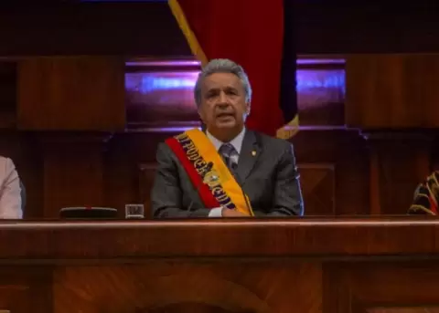 Moreno present proyecto de ley de fomento productivo en su Informe a la Nacin