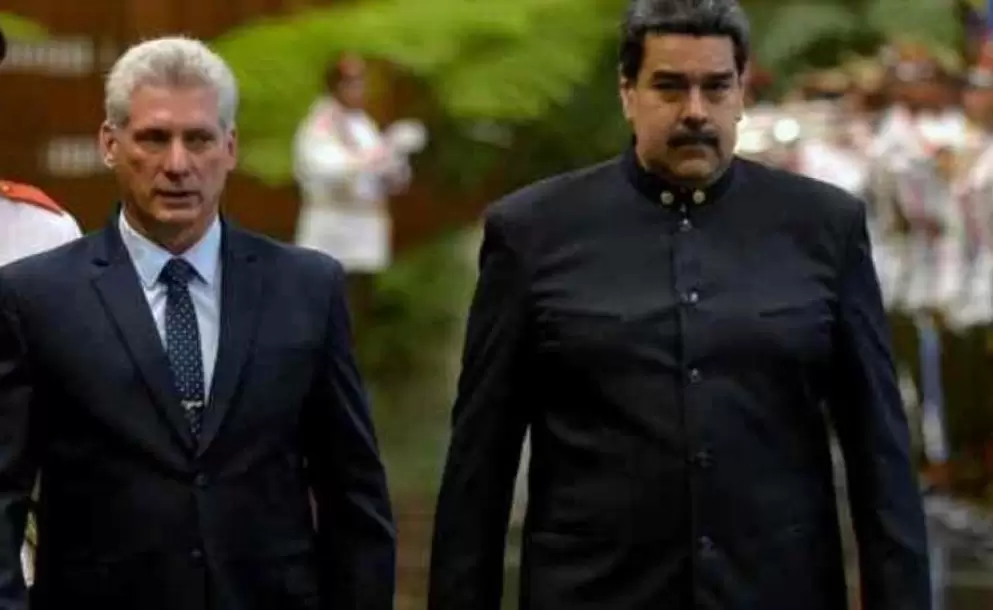 Daz-Canel defiende a Maduro ante sanciones econmicas