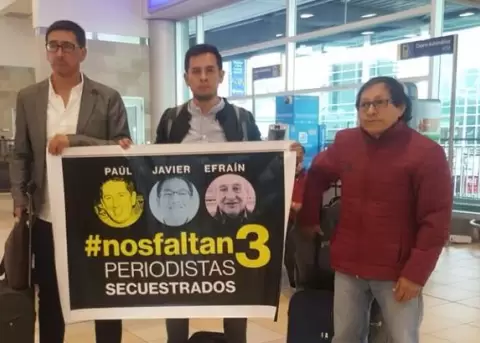 Hay decepcin en los familiares del equipo de diario El Comercio por la informacin entregada por el Gobierno