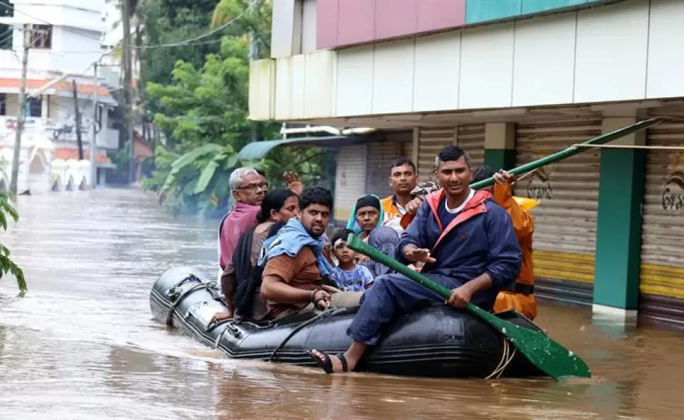 Las inundaciones en India causan 164 muertos