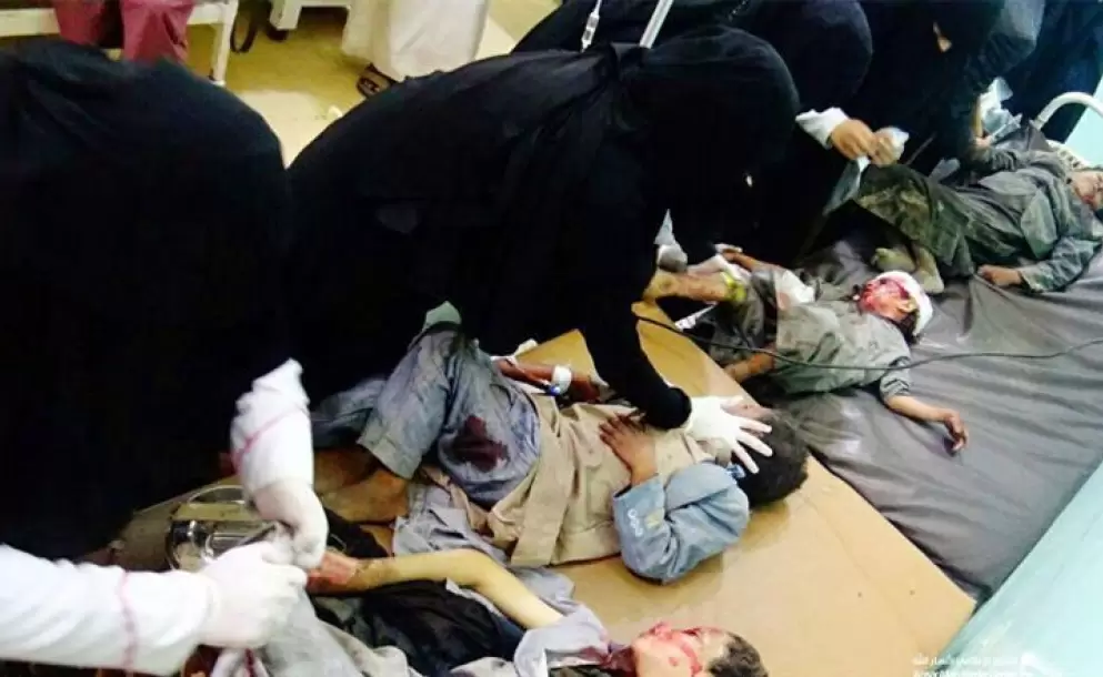 Al menos 29 nios murieron en bombardeo de la coalicin rabe en Yemen