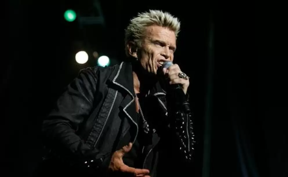 Billy Idol vuelve para residencia en Las Vegas