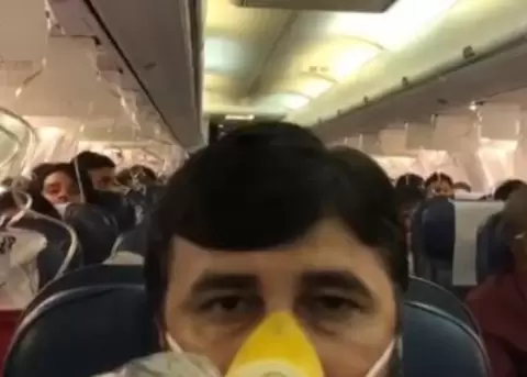Unos 30 pasajeros sangraron en un avin en la India porque la tripulacin olvid presurizar la cabina