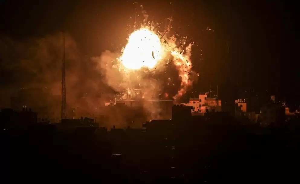Tres palestinos mueren en Franja de Gaza tras bombardeos israelíes