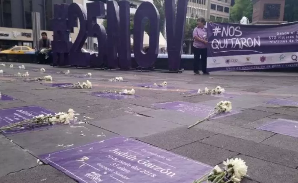 Ecuador recuerda a víctimas de violencia de género por día internacional
