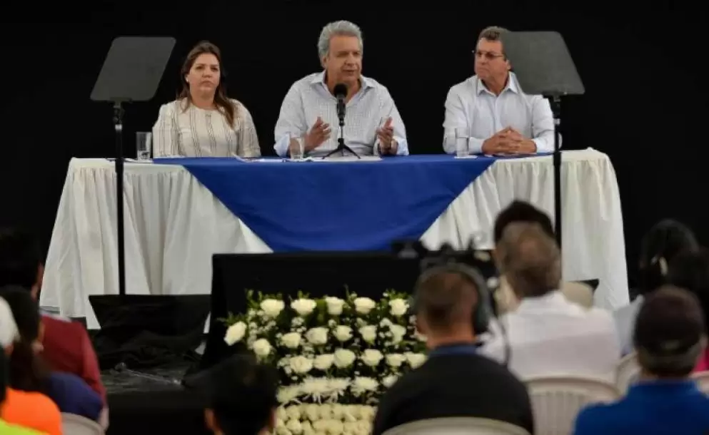 Moreno acepta la renuncia del secretario General de la Presidencia