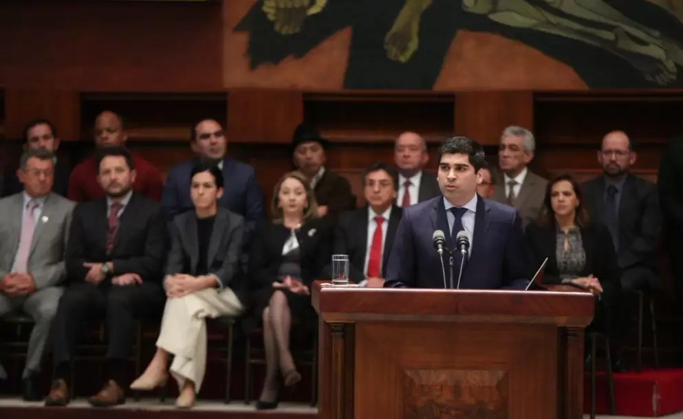 La lucha contra el narcotráfico debería ser una tarea importante para el Vicepresidente según Blasco Peñaherrera