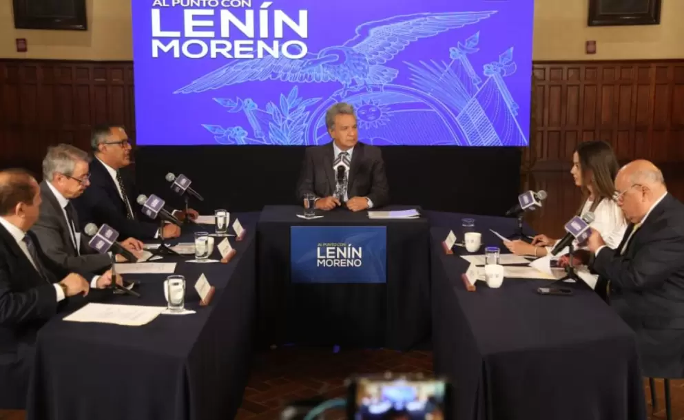 Lenn Moreno revela los nombres de los integrantes de la terna para Vicepresidente