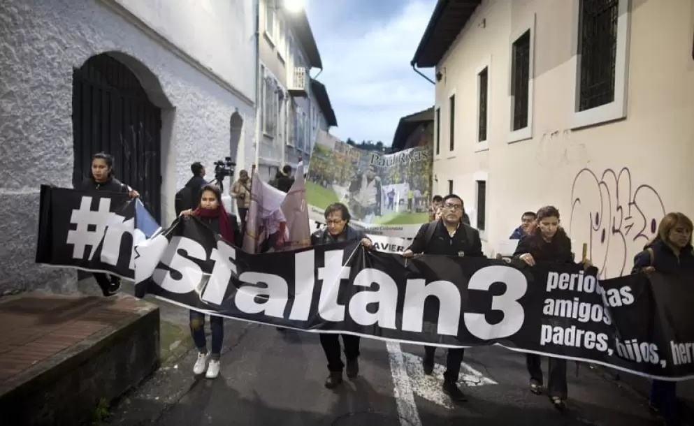 Acontecimientos 2018 | "Nos faltan tres" fue el grito desgarrador ante la ausencia de Paúl, Efraín y Javier