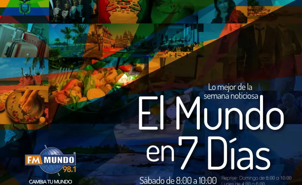 El magazine informativo ms completo de la radio solo en El Mundo en 7 Das