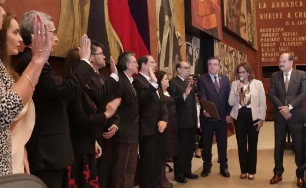 La Asamblea Nacional posesionó a los nuevos jueces de la Corte Constitucional