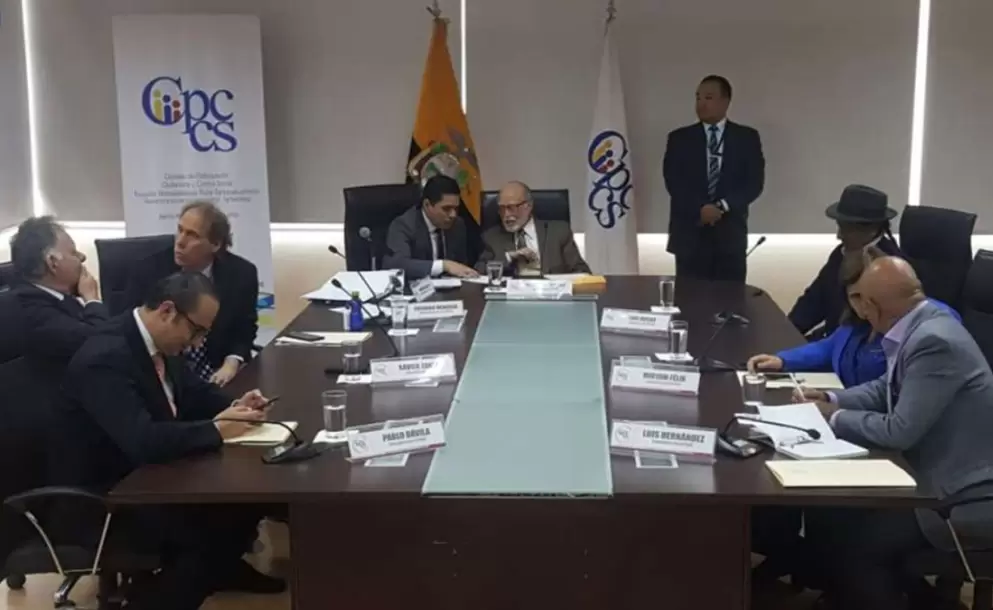 CPCCS determinó los cinco nombres de entre los que saldrá el nuevo Fiscal General