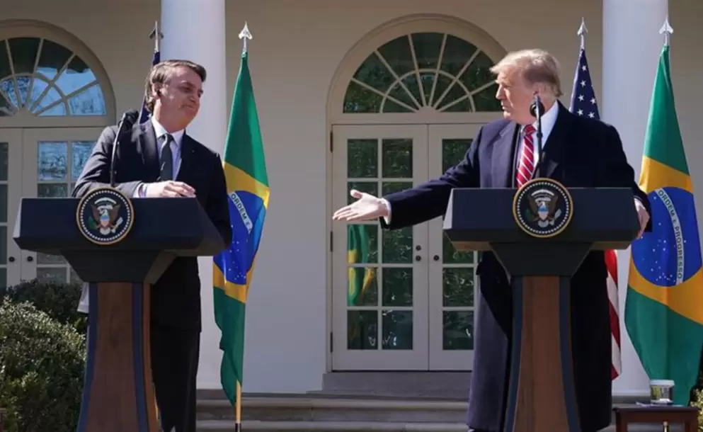 Trump evala dar a Brasil beneficios propios de la OTAN