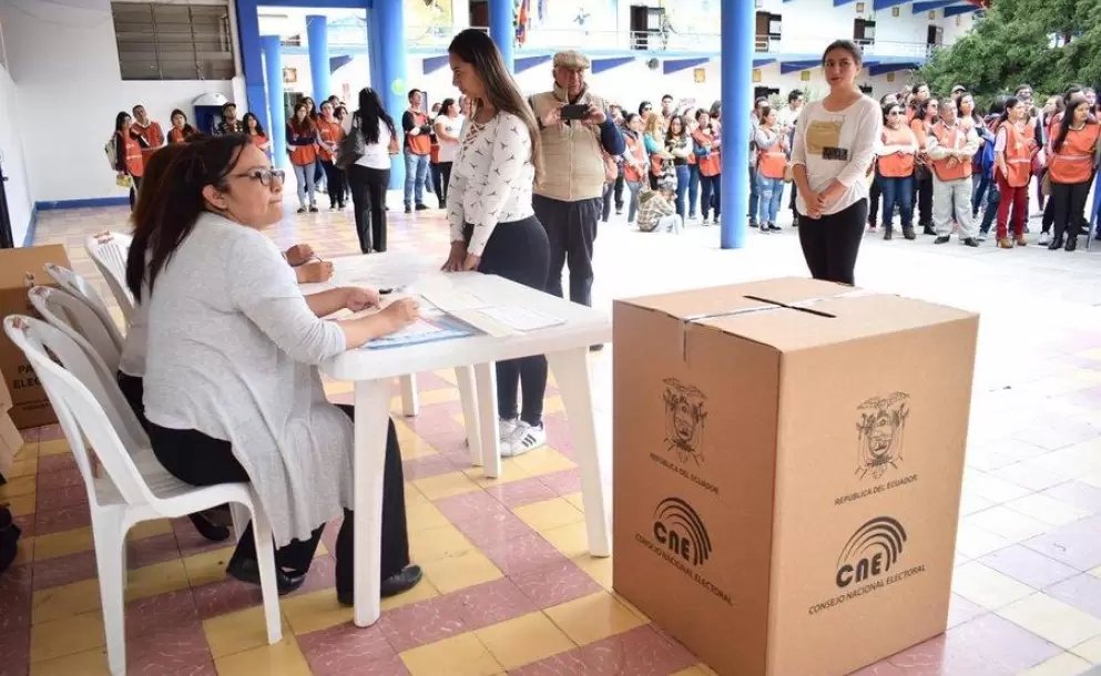 Simulacro electoral prueba la operatividad de recintos