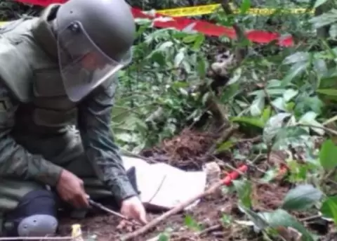 Ecuador ratifica la eliminacin de 3.261 minas antipersonal