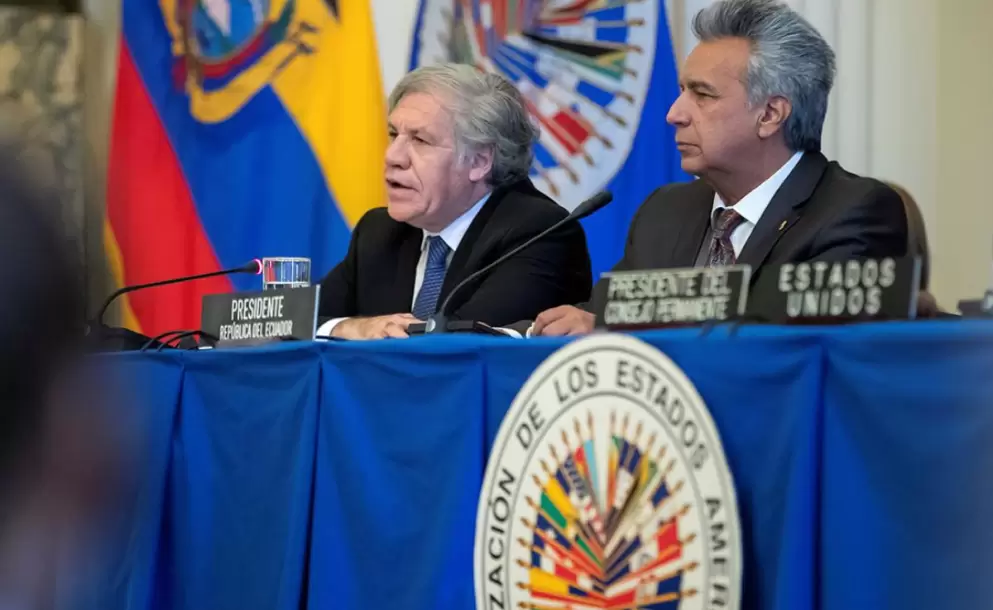 Luis Almagro y Lenn Moreno lamentan la muerte del expresidente Alan Garca