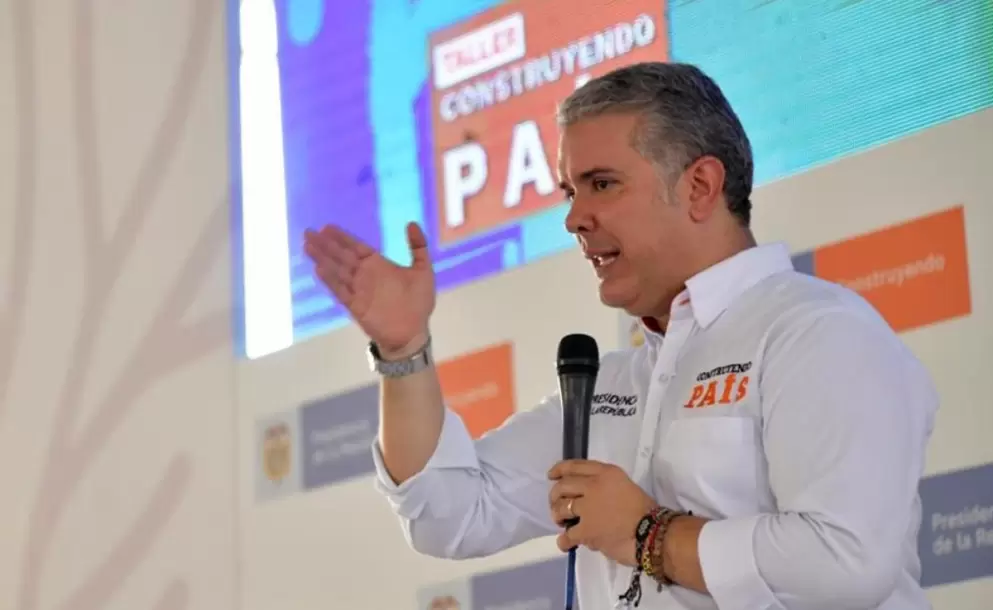 Denuncian un plan terrorista contra presidente de Colombia, Ivn Duque